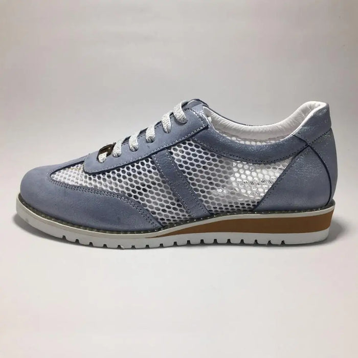 Women Genuine Leather Sneakers Silvery Spring Summer Fashion Casual Lightweight and Comfortable Design Breathable Sport Shoes