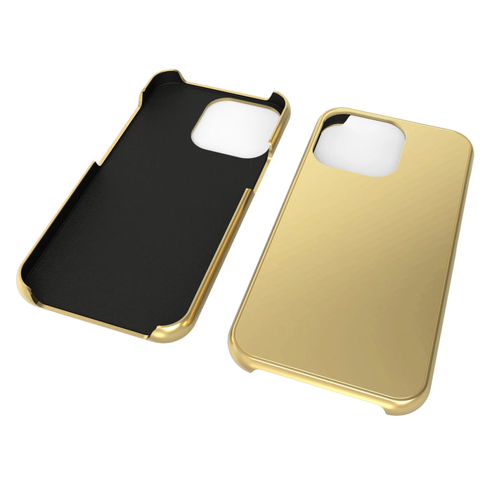 Callancity 24kt Gold Plated Luxury Phone Case Protective Cover for Iphone 13Mini/13/13Pro/13ProMax